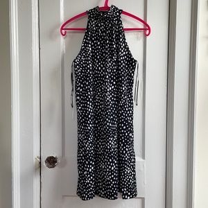 NWT Susana Monaco High Neck Halter Dress